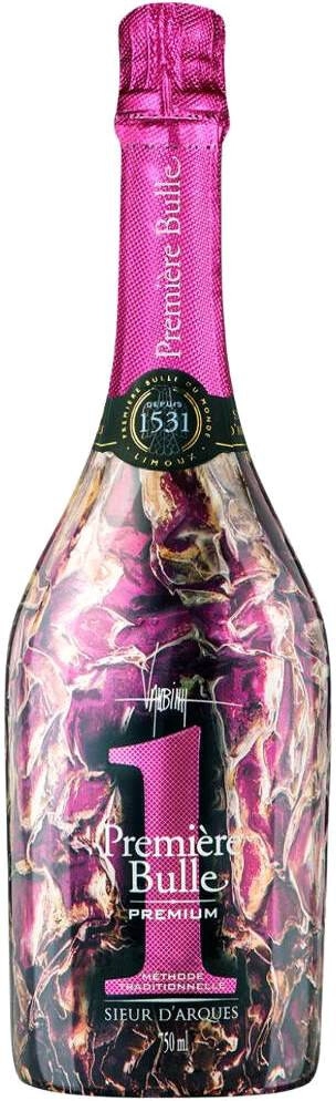 Вино premium premier. Шампанское Premiere Bulle. Игристое вино sieur d'Arques, Premiere Bulle Premium Brut, Cremant de Limoux AOC, 2015 0,75 Л. Премиум Premier Bulle Premium Brut Cremant de Limoux AOC. Премьер Бюль вино Креман.