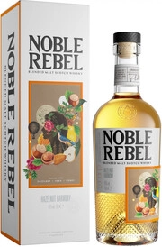 Суреттегі сурет Noble Rebel Hazelnut Harmony Blended Malt, gift box, 0.7 L