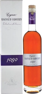 Ragnaud-Sabourin, Grande Champagne 1er Cru AOC, 1989, gift box, 0.7 л
