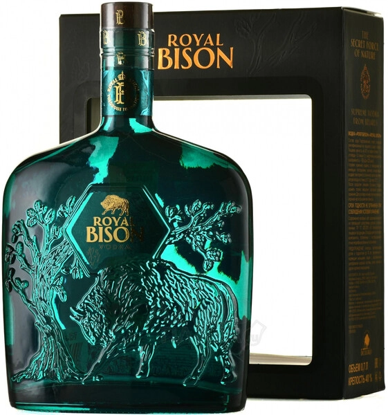 Водка "Royal Bison", в подарочной коробке, 0.7 л — отзывы, купить в магазине Winestyle.ru Краснодар
