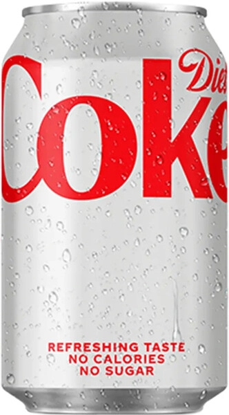 Вода "Coca-Cola" Diet Coke (United Kingdom), in can, 0.33 л — купить ...