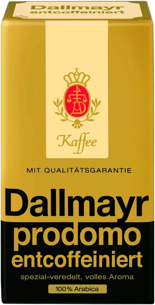 Бакалея Dallmayr, «Prodomo Entcoffeiniert» Ground Coffee, 500 г