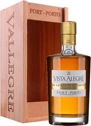 Vista Alegre Old White 10 Years Old, wooden box, 0.5 л