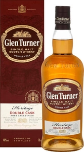Glen Turner Heritage Double Cask, gift box, 0.7 л