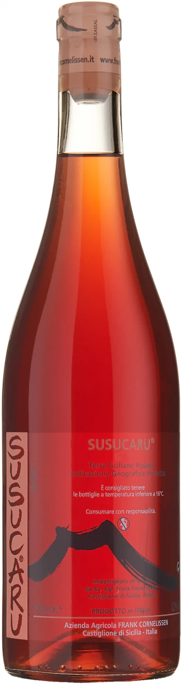 Wine Frank Cornelissen, Susucaru Rosato, Terre Siciliane IGP, 2022