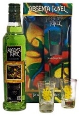 Absent Tunel Green, gift box with 2 glasses, 350 ml Tunel Green, gift box  with 2 glasses – price, reviews