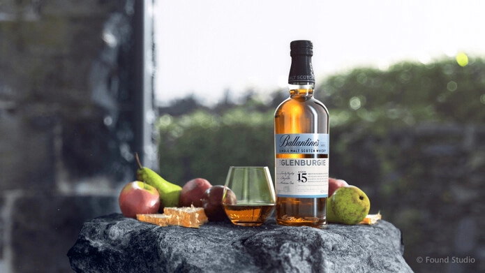 Виски «Ballantine's» Glenburgie 15 Years Old, в тубе, 0.7 л