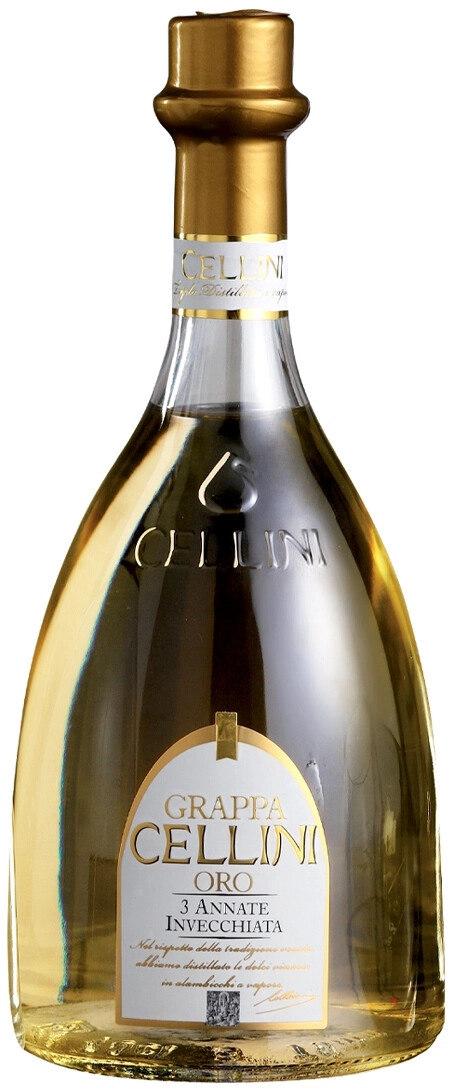 Grappa Bottega, Cellini price, reviews Bottega, Grappa Grappa Oro Oro, 700 Cellini ml –