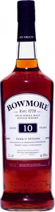 Bowmore, Dark & ​​Intense 10 Years Old, 1 L