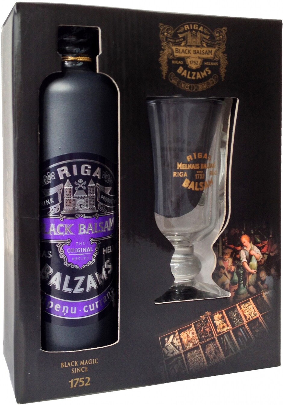 Liqueur Riga Black Balsam Curra, 350 Ml Riga Black Balsam, 50% OFF