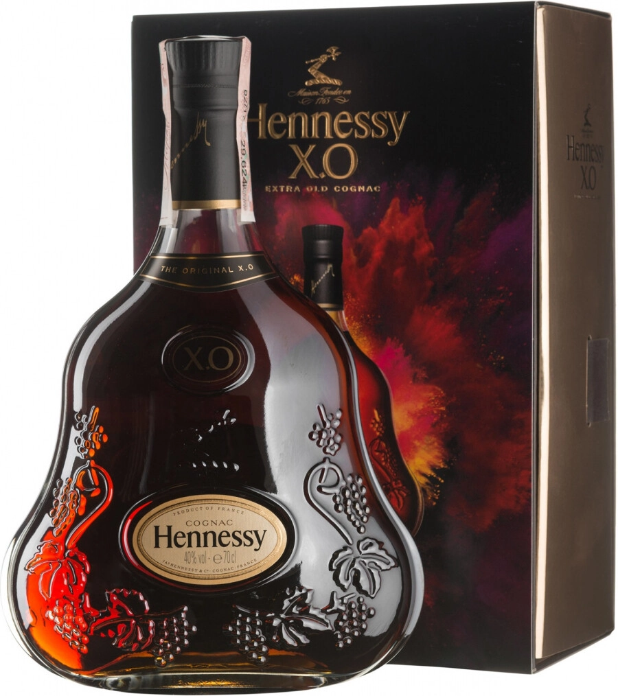 Cognac Hennessy X.O., with gift box, 700 ml Hennessy X.O., with gift box –  price, reviews