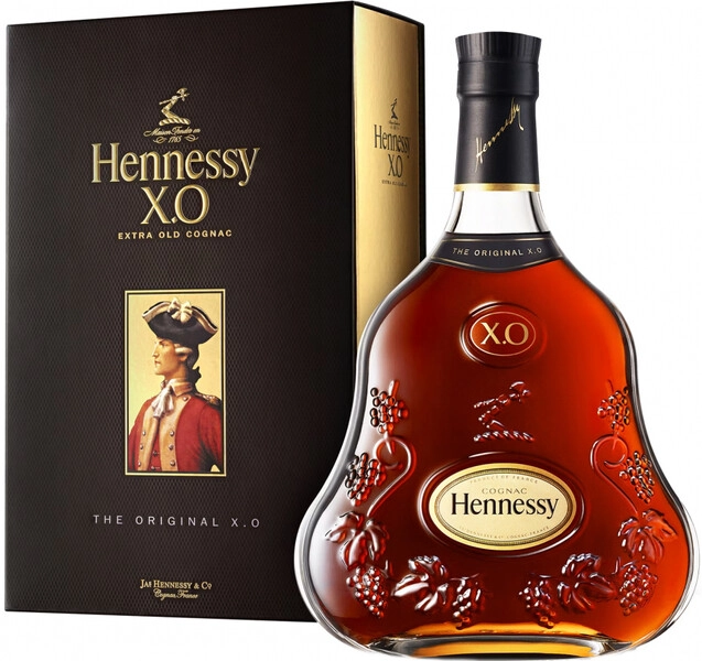 Hennessy XO 700ml ② Коньяк «Hennessy» X.O., в подарочной коробке, 0.7 л — купить