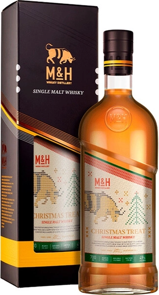 M&H Christmas Treat 49% 700ml クリスマス トリート CHRISTMAS TREAT - M&H Distillery