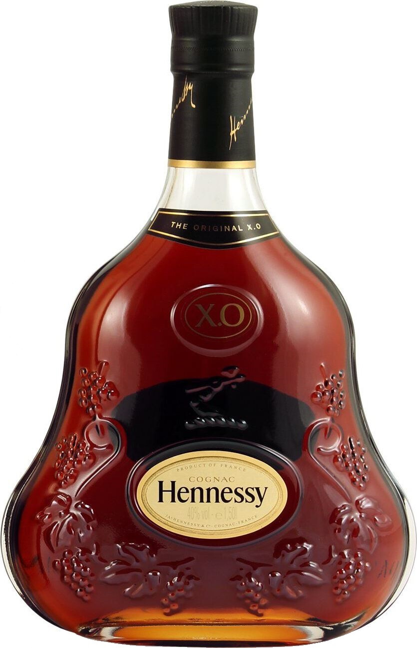X.O cognac Hennessy 75 cl 40% with box