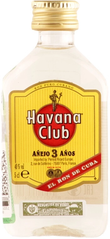 Rum Havana Club Anejo 3 Anos, 50 ml Havana Club Anejo 3 Anos – price,  reviews
