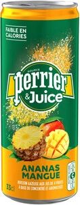 Perrier Ananas & Mangue, in can, 0.33 л
