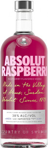 Фруктовая водка Absolut Raspberry, 0.7 л