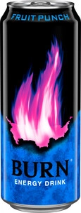 Burn Fruit Punch Energy Drink, in can, 0.449 L