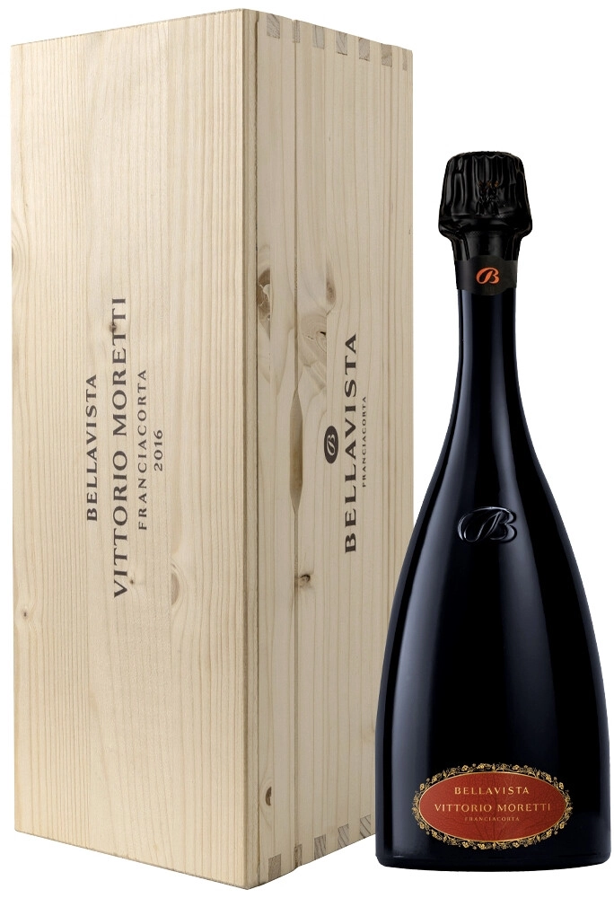 Sparkling wine Bellavista Vittorio Moretti Riserva Franciacorta DOCG 2016 wooden box 750 ml Bellavista Vittorio Moretti Riserva Franciacorta DOCG 2016 wooden box price reviews
