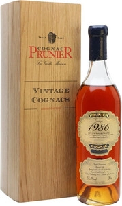 Prunier Petite Champagne AOC, 1986, gift box, 0.7 л