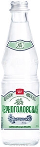 Минеральная вода Черноголовская Газированная, в стеклянной бутылке, 0.33 л