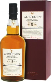 In the photo image Glen Elgin Malt 12 years old, with box, 0.75 L