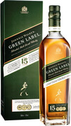 Johnnie Walker Green Label 15 years old, with box, 0.7 L