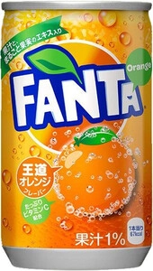 Fanta Orange (Japan), in can, 160 мл