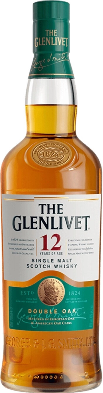 Whisky The Glenlivet 12 Years Old, 700 ml The Glenlivet 12 Years