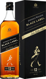Black Label, gift box, 1 л