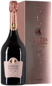Taittinger, Comtes de Champagne Rose, 2011, gift box