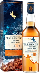 Talisker 10 Years Old, gift box, 0.75 л