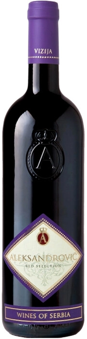 Суреттегі сурет Aleksandrovic, Red Selection, 2020, 0.75 L