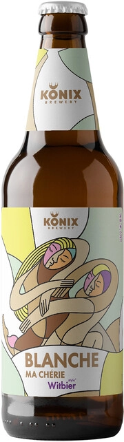 Суреттегі сурет Konix Brewery, Blanche Ma Cherie, 0.45 L