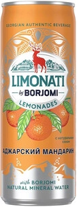 Limonati by Borjomi Adjarian Mandarin, in can, 200 мл