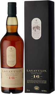 In the photo image Lagavulin malt 16 years old, with box, 0.75 L