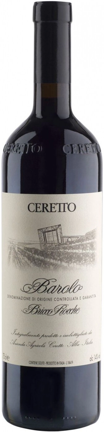 Wine Ceretto Barolo Bricco Rocche DOCG 2019 750 ml Ceretto