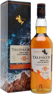 In the photo image Talisker malt 10 years old, with box, 0.5 L