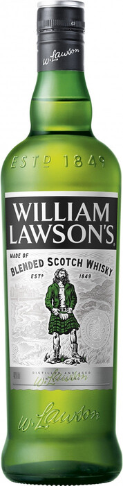 На фото изображение William Lawsons, 1 L (Вильям Лоусонс в бутылках объемом 1 литр)