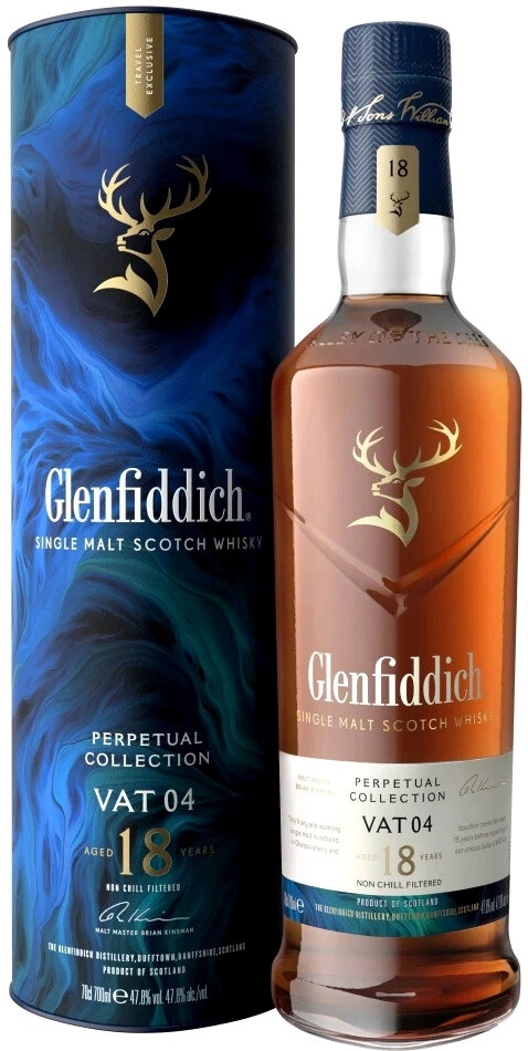 【新品未開封】Glenfiddich 18年 VAT 04 BUY] Glenfiddich 18 Year Old Perpetual Collection Vat 04