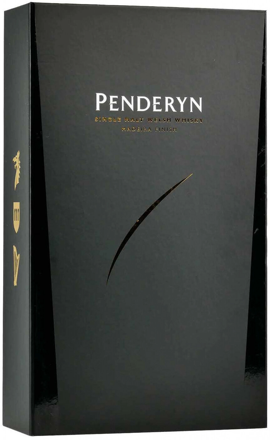 Винный набор Penderyn, Madeira Finish, в подарочной коробке with 2 glasses  — купить винный набор Пендерин, Мадейра Финиш, в подарочной упаковке с 2  бокалами – цена 6286 руб, отзывы в Winestyle