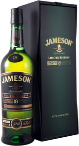 Jameson 18 Years Old, with box, 0.7 L