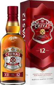 Chivas Regal 12 years old, with box, 0.5