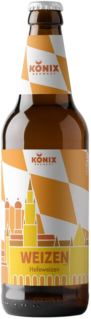 Суреттегі сурет Konix Brewery, Hefeweizen, 0.45 L