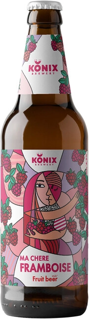 Суреттегі сурет Konix Brewery, Ma Chere Framboise, 0.45 L