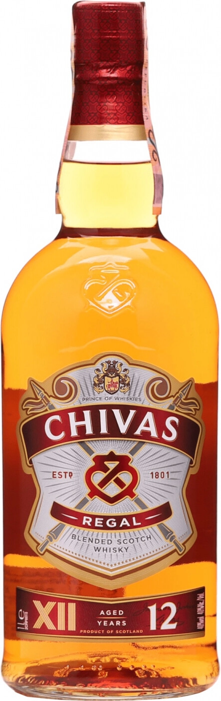 Chivas Regal 12 Year Scotch (750ML) | Liquor | Scotch | Zachys Wine & Liquor