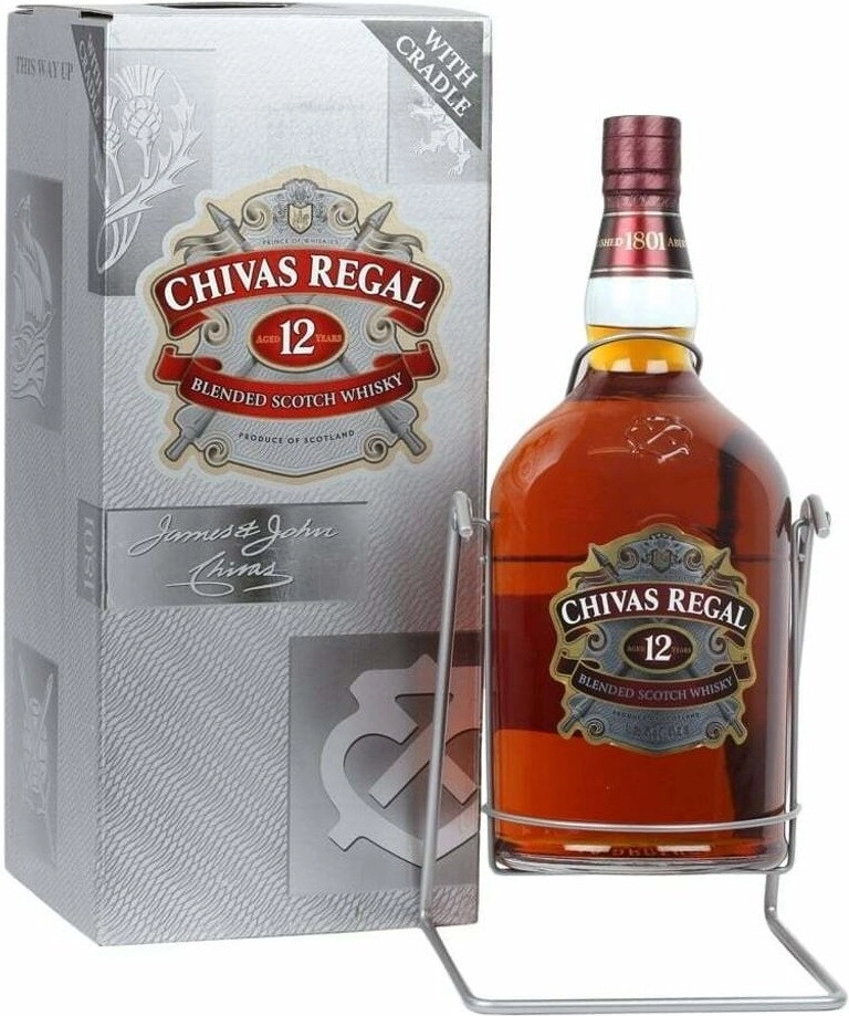 Whisky Chivas Regal 12 years old, with box, 1000 ml Chivas Regal 12 years  old, with box – price, reviews