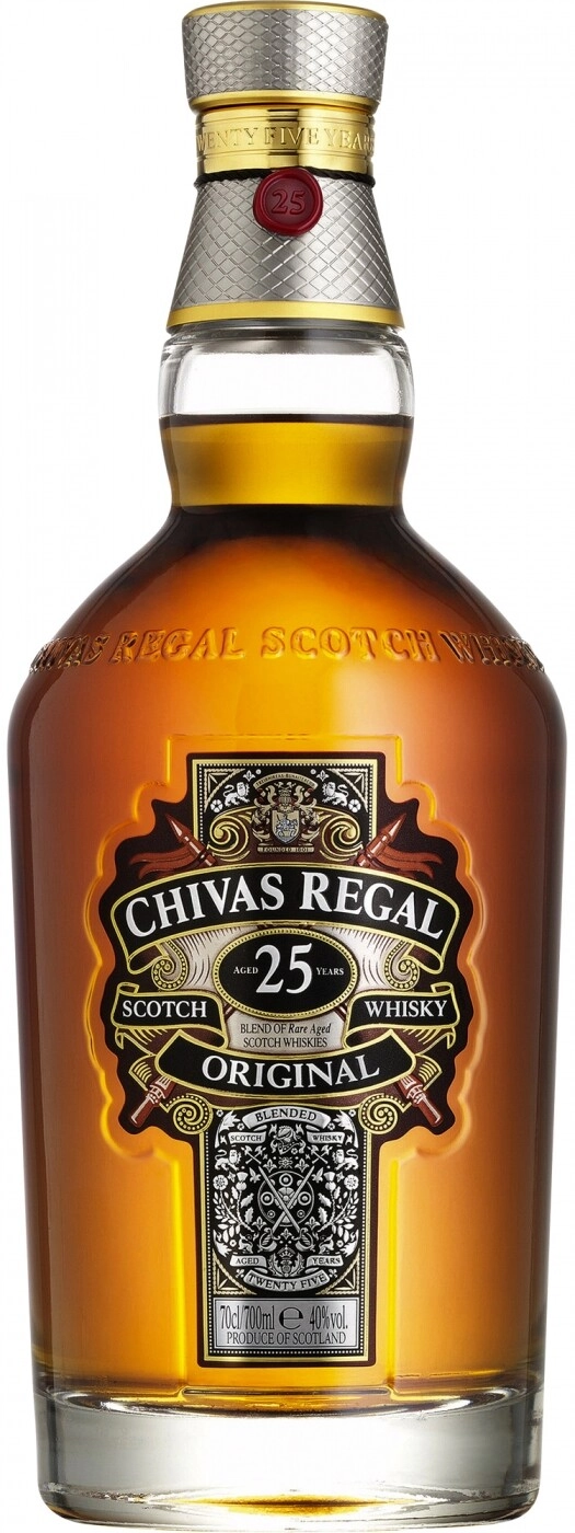 Whisky Chivas Regal 25 years old, with box, 700 ml Chivas Regal 25 years  old, with box – price, reviews