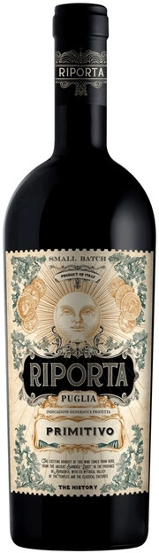 Суреттегі сурет Riporta Primitivo, Puglia IGT, 2021, 0.75 L