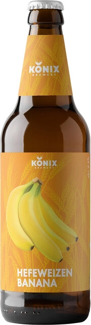 Суреттегі сурет Konix Brewery, Hefeweizen Banana, 0.45 L